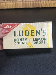 Vintage Ludens Cough Drops Props Movie Set