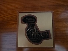 Pharmaceutical Drug Rep Promo Tagamet Paper Clips and Wooden Clip Holder Vintage
