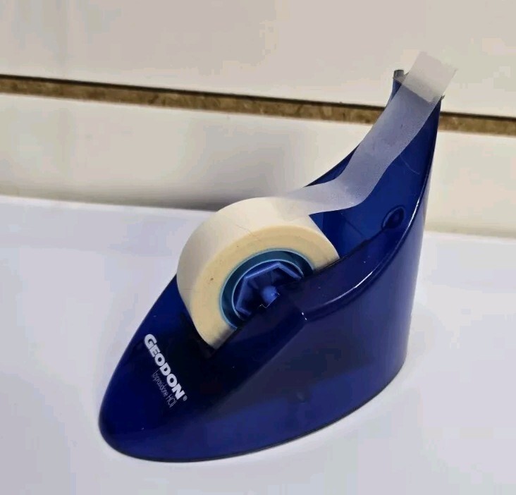Geodon Scotch Tape Dispenser Drug Rep Collectible Pharmaceutical Advertising