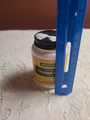 Vintage Potassium Alum People’s Drug Store Quality Jar Washington D.C.