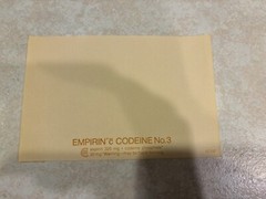 VTG Empirin Codeine No. 3 Notepad Paper Doctor Ephemera Pharmacy