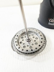Allegra French Press coffee pot promotional item pharmaceutical promo Drug Rep