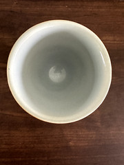 Schering Cosmas & Damian Brown Ceramic Mortar Coricidin *No Pestle*