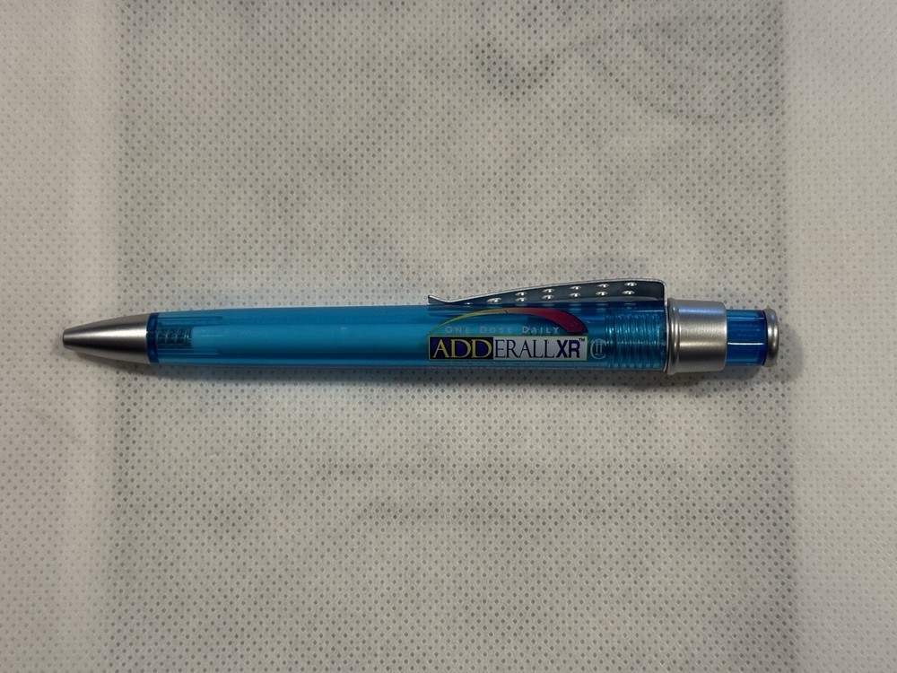 Adderall XR Blue Pen Drug Rep Collectible Not Working