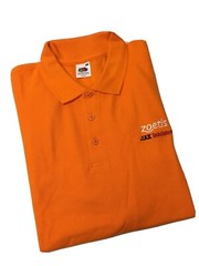 ZOETIS Collectible Orange Golf Shirt – Size XL Short Sleeves