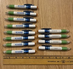 12 Betaseron Drug Rep Pens Pharmaceutical Promo Promotional Advertising Swag