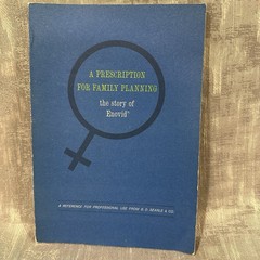 Vtg Searle Book ‘64 The Story of Enovid Birth Control Pharmaceutical Collectible