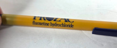 Case of 48 Prozac Ink Pen Pharmaceutical Drug Rep Advertising Bic Click Sticks