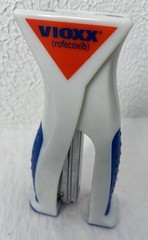 VIOXX STAPLER Drug Rep Pharmaceutical Promo Advertising Blue & Orange