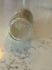 Vintage Tetrazets Lozenge Empty Prop Glass Bottle Merk Sharp & Dohme