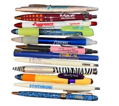 Lot Of 12 Pharmaceutical Drug Rep Ink Pens Various Brands