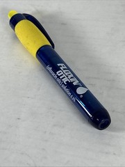 Pharmaceutical Drug Rep Vintage Floxin Otic Chubby Pen Light Works!