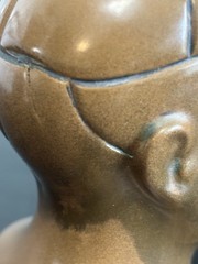 PHRENOLOGY HEAD-Medical Advertising-Promotional Statue BUST-Discontinued PAXIPAM