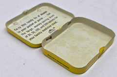 Vintage Anacin & Bayer Aspirin Pain Reliever Empty Mini Tin Containers Bundle