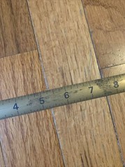 VINTAGE ‚CHLOROMYCETIN ANTIBIOTIC 12 INCH ADVERTISING RULER – TAPE MEASURE