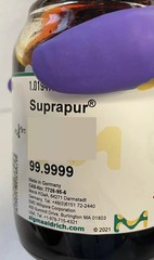 Liquid element ampoule No 35 ultra pure 99.9999% periodic table collection