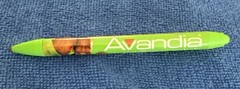 RARE AVANDIA Pharmaceutical Drug Rep Collectible Promotional Pen P1