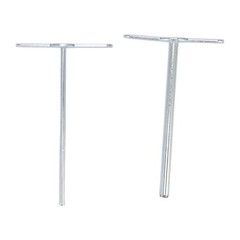 2PCS Cork Borer Stainless Steel Manual Cork Rubber Stopper Borer Tool For