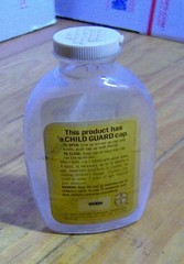 vintage 1970s BAYER pain relief Aspirin pill bottle medical pharmaceutical meds
