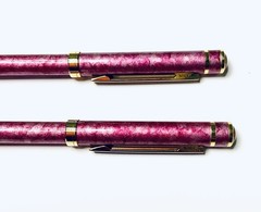 ROGAINE PHARMACEUTICAL REP PEN (2) RETRACTABLE REFILLABLE METALLIC