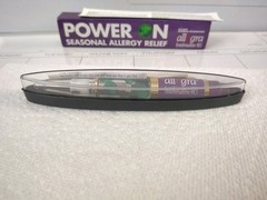 ALLEGRA PEN – Pharma Swag – Drug Rep „LIGHT UP“ Pen w/ Case, Box & Insert NEW