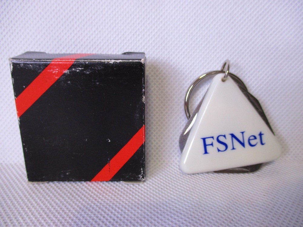 FSNet White Pocket Knife Pharmaceutical Drug Rep Promo Advertisement, Excellent