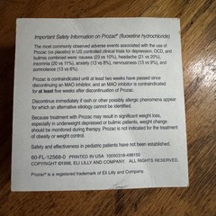 1998 Prozac Lilly Pharmaceutical Drug Rep Sticky Notes block