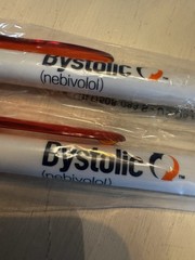 Drug Rep BYSTOLIC Collectible Pens x 2 RARE