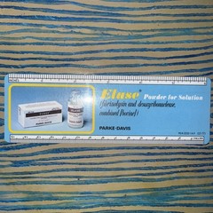 Elase Ruler 1960s Parke Davis Drug Rep Swag Pharmaceuticals Vtg Pharma Ad