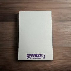 Vintage ZYPREXA Post-It Pad