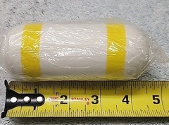 Drug Rep Celebrex Stress Pill Shaped Ball New Sealed White Yellow Promotional