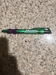 GREEN Rare Drug Rep Pen Avalide Advertising Promotional Promo Pharma Sales