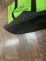 Tazaracl Drug Rep Pharma Merch Large waterproof Tote Bag Green