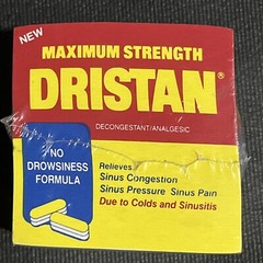 Sticky Note Pad Dristan Decongestant Analgesic Pharmaceutical Drug Rep Promo NEW