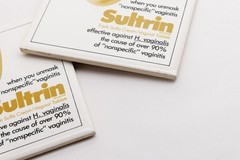 Vtg Pharmaceutical Marketing Sultrin Vaginal Cream Ceramic Coasters