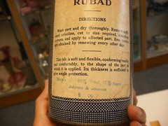 Antique Vtg Medical Dental Pharmacy – Johnson & Johnson Chiropodists Rubad Tin