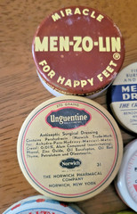 Vintage Pharmacy/medicine salves & ointments Lot of 7