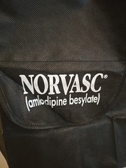 NORVASC Metal Pens + Tote Bag Pharmaceutical Promo RARE Medical – Pens Write!
