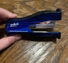 Pharmaceutical Promotional Stapler – Giveaway “Zoloft”