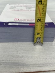 2004 Gynazole Yeast Pharmaceutical Drug Rep Notepad Sticky Notes Ad Drug Rep