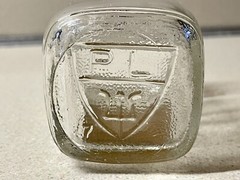 Petrolagar Laboratories Physician’s Sample Glass Jar W/ Paper Label 1940’s-50’s