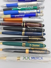 Lot 13 Pharmaceutical Drug Rep Advertisement Pens Lexapro Merck Diflucan Trovan