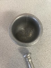 Vintage WILTON Armetale 3.5” Apothecary Mortar & Pestle USA