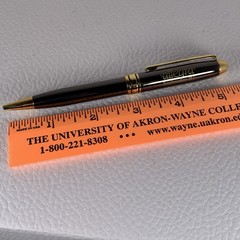 Allegra Twist Heavy Metal Pen Drug Rep Pharmaceutical Promo Original Owner Nice!