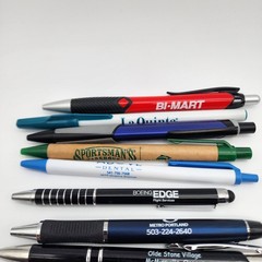 Large Lot Vintage Pharmaceutical Ballpoint Pen Drug Rep Promo Church Advertising