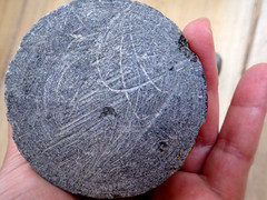 Schist Stone Herb Mortar Pestle Antique Carved Small Mortar