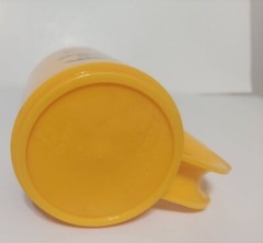 Glaxo Vicon-C Zinc Advertising Pharmaceutical MUG Plastic Yellow Sterilite