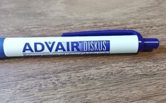Advair Diskus Pharmaceutical Drug Rep Pen Vintage