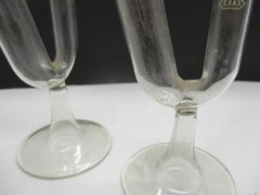2 Vintage Kimax Exax Fermentation ? Glass Tubes