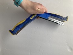 TriCor Stapler Drug Rep Promo Swag 2000s Blue Yellow Collector